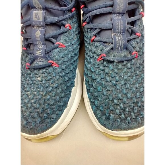 Nike Alphadunk Mens 12 USA L.O.B Dunk of Death Red White Blue Sneakers NO INSOLE - Picture 11 of 12